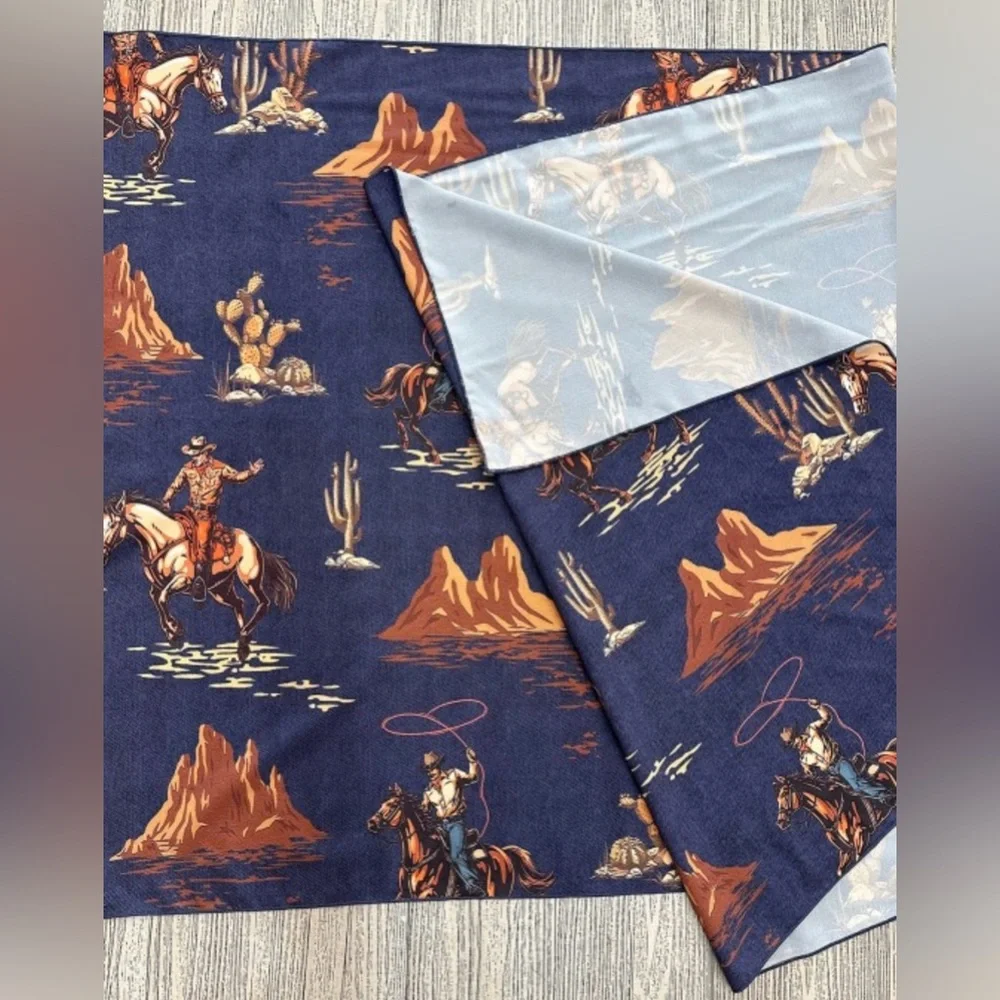 Desert Cowboy Long Scarf - Picture 3 of 4